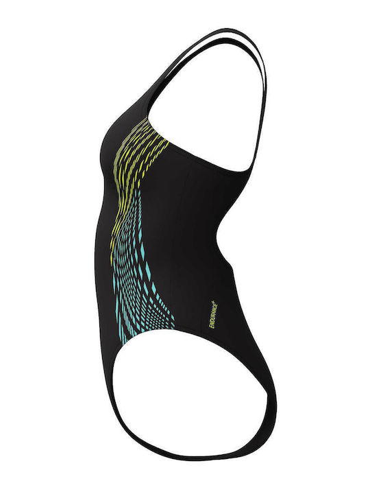 Costum De Baie Întreg Sport Negru