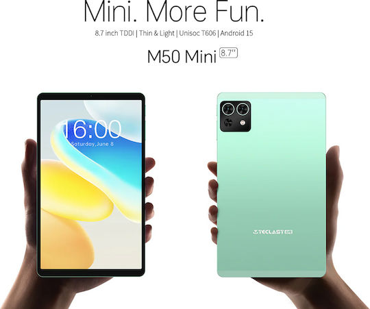 Teclast M50 Mini 8.7Zoll Tablet (4GB/128GB) Grün