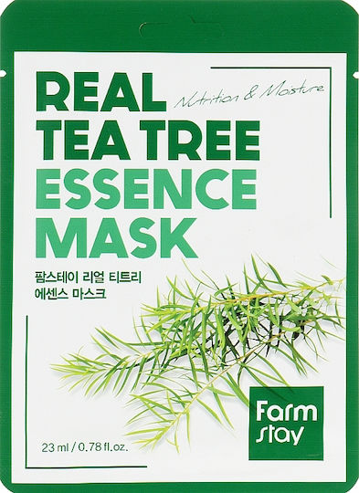 Farm Stay Real Tea Tree Μάσκα Προσώπου