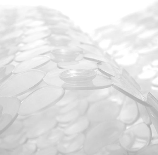 Orion Shower Non-slip with Suction Cups Transparent 35x70εκ.