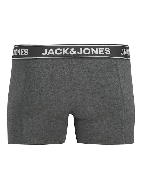 Herren Boxershorts Dark Grey Melange 3Packung