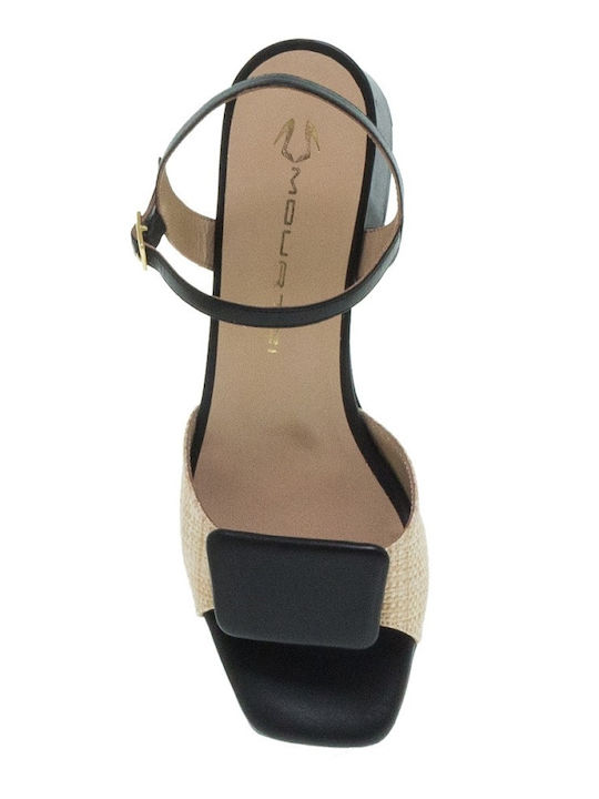 Leather Sandals Beige