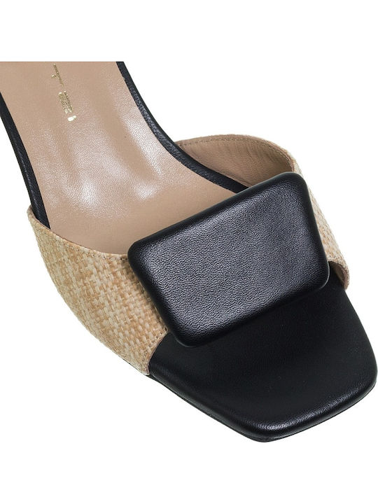 Leather Sandals Beige