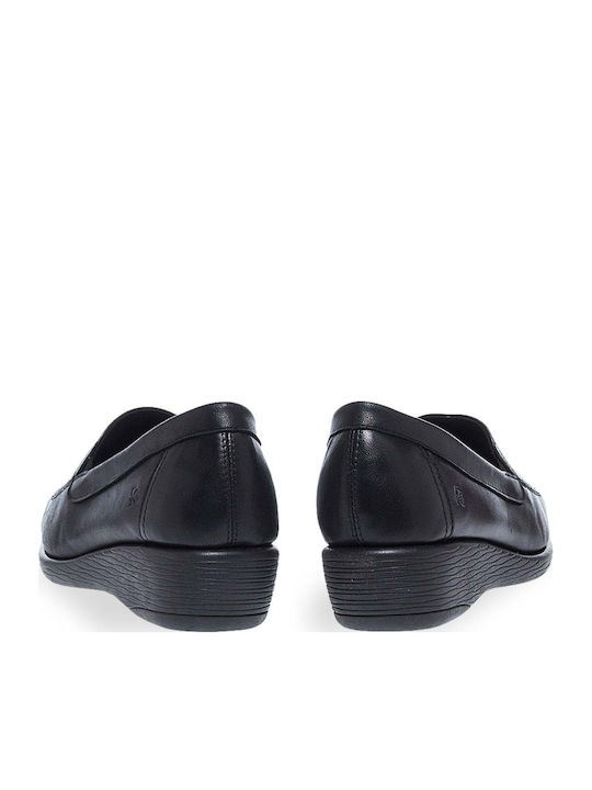 Кожа Дамски Slip-On Черен