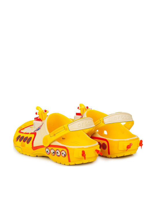 Crocs Beatles Gelbe Submarine Klassische Clog Σαμπό
