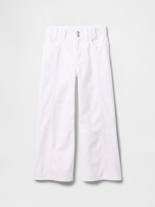 GAP Παιδικό Τζιν Παντελόνι White