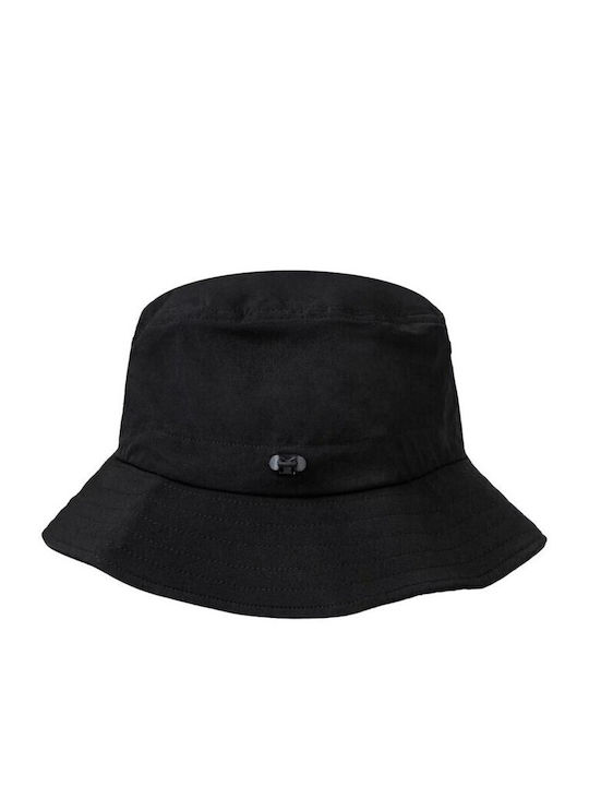 Buff Fabric Women's Bucket Hat Black