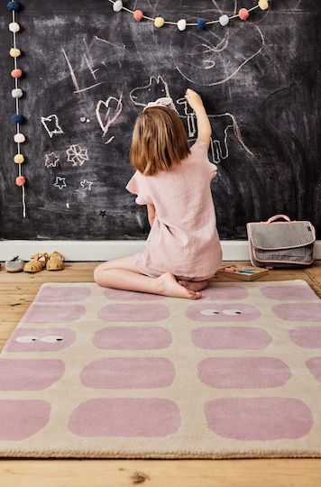 Bleuu Handmade Kids Synthetic Rug 120x170cm