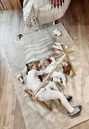 Bleuu Kinder Teppich Beige 100x130cm