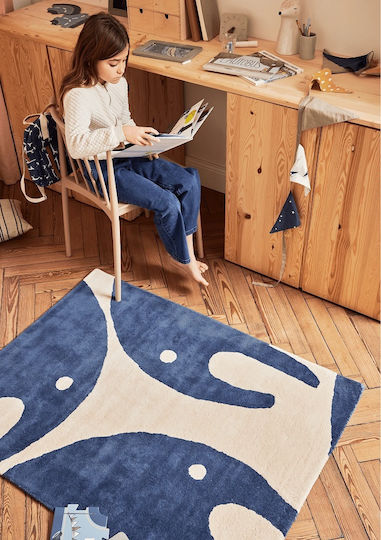 Bleuu Kinder Teppich Gray 100x130cm Bleuu Kinder Teppich Gray 100x130cm