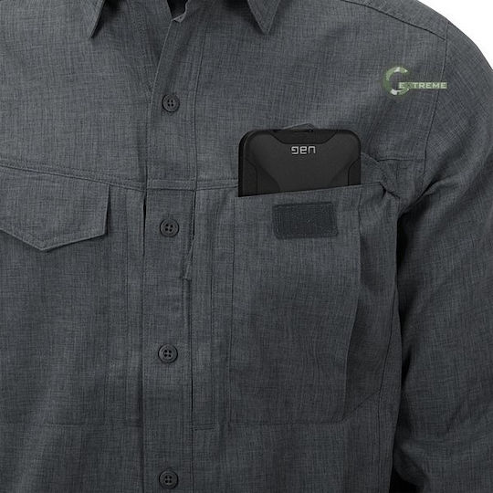 Helikon Tex Defender Mk2 Gentelman Cămașă de Vânătoare Grey Melange