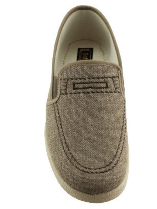 Herren Mokassins in Beige Farbe