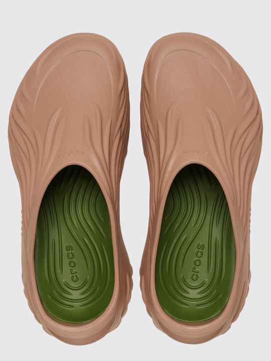 Crocs Echo Ανδρικά Σαμπό Καφέ