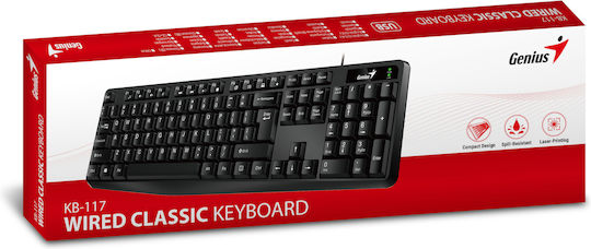 Genius KB-117 Doar tastatura Greacă