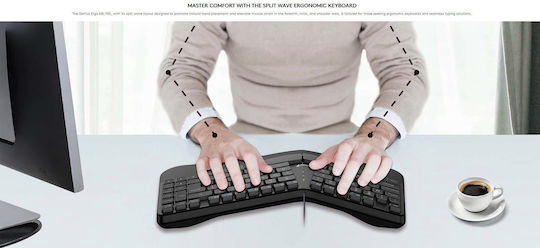 Genius KB-700 Безжично Само клавиатура Английски UK + Palm Rest