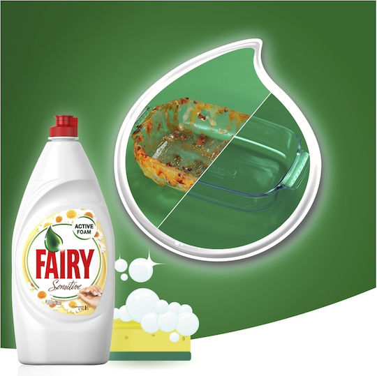 Fairy Sensitive Geschirrspülmittel mit Duft Kamille & Vitamin E 1x450ml