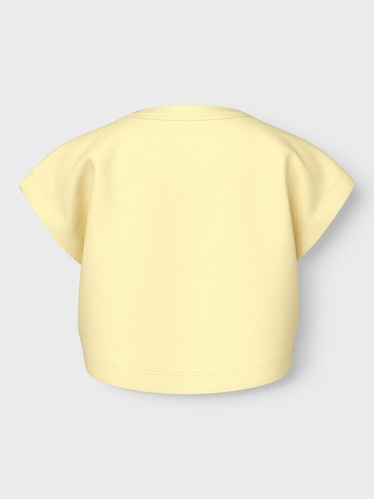 Name It Crop Top Gelb