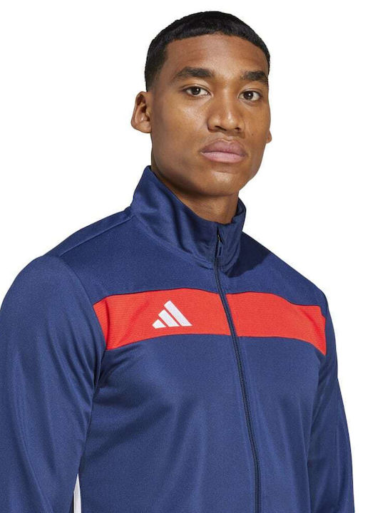 Tiro 25 Football Tracksuit Glossy with Elastic Blue