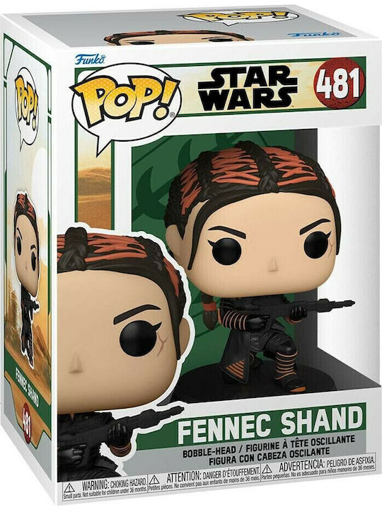 Funko Pop! Movies: Fennec Shand Bobble-Head