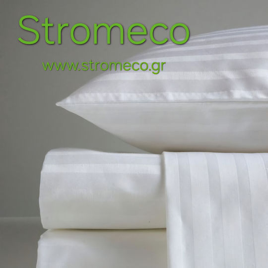 King Size Satin Stripe Sheet