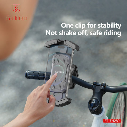Universal Phone Holder Bicycle Earldom Et-eh289 Black 17897