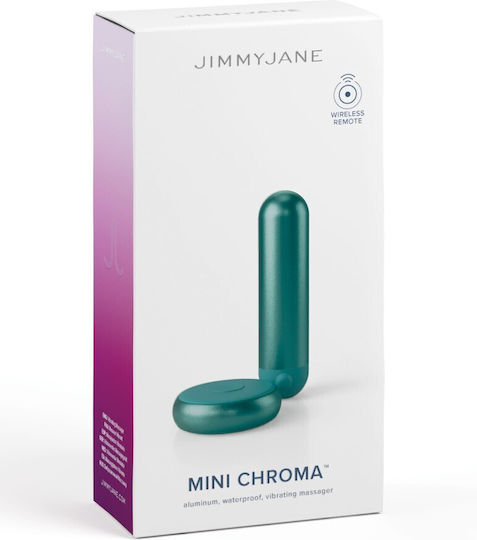 Jimmyjane Vibrator cu Telecomandă 7.8cm Turcoaz
