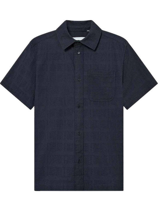 Κοντομάνικο Πουκάμισο Dark Navy