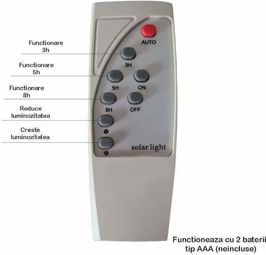 Solar Light 50W with Motion Sensor and Remote Control IP66 21.5cmx31.5cmx7cmcm