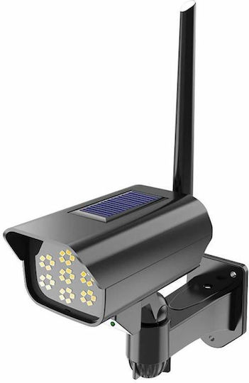Montat pe perete Lampă Solară cu Senzor de Mișcare și Telecomandă 12cmx6.5cmx6cmcm
