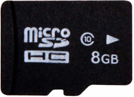 8 Gb Microsd Memory Card Siks Includes Sd Adapter Class 10 High Speed Compatible Camera Video Car Dvr Surveillance Camera Phone Laptop Tablet Black