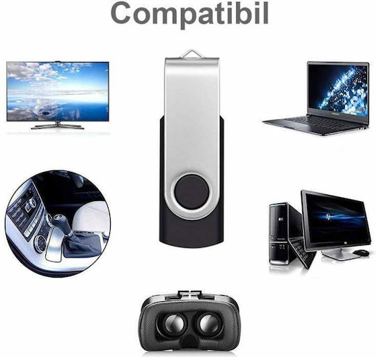 Siks High-speed External Memory Stick 4gb Black
