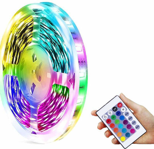 Wasserdicht LED-Streifen Fernseher 12V RGB Licht 10m Typ SMD5050 mit Fernbedienung
