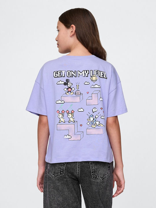 Детска блуза Warm Violet Graphic
