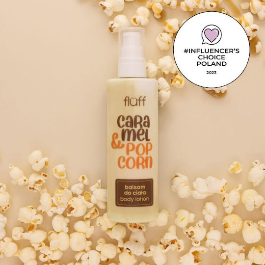 Fluff Caramel & Pop Corn Ενυδατικό Balm Ανάπλασης με Άρωμα Καραμέλα 160ml