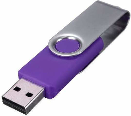 8GB USB 2.0 Stick Μωβ