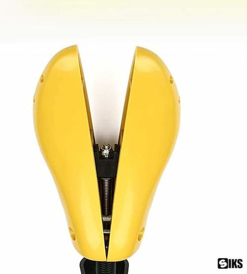 Adjustable Shoe Stretcher Widening Elongating Shoes Foot Shaper Device That Adapts To Foot Shape Unisex Abs Material Size 34 40 Yellow Black