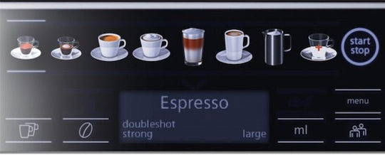 Saeco Aurora M2 Automatic Espresso Machine 1900W Pressure 15bar for Cappuccino with Grinder Brown