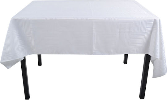 Ankor Tischtuch Fleckabweisend Weiß 140x220cm