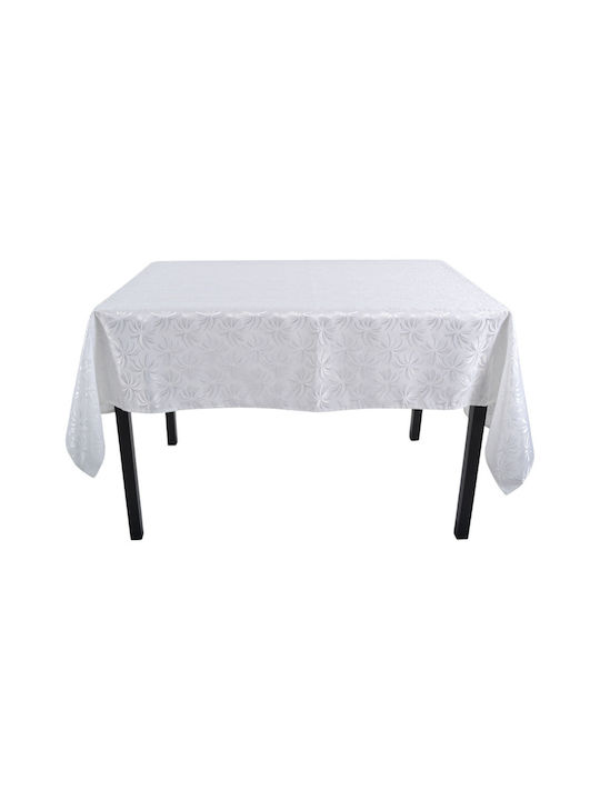 Ankor Față de masă Rezistent la pete Alb 140x220cm