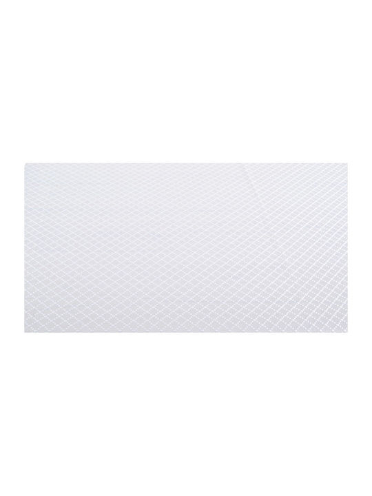 Ankor Τραπεζομάντηλο Αλέκιαστο Λευκό 140x220εκ.