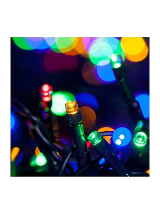 1000 Lichterketten LED 100m. Mehrfarbige in Zeichenfolge 1Stück