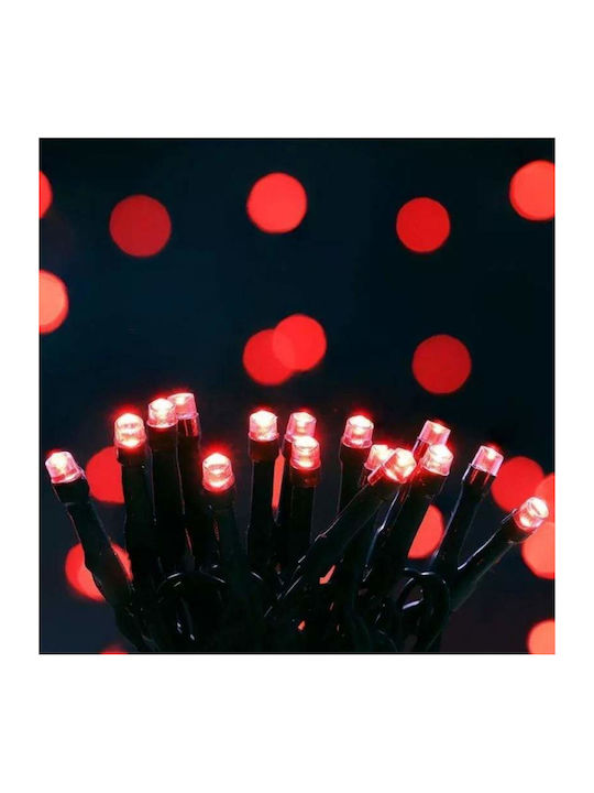 Lights LED 50m. Red in String 1pcs