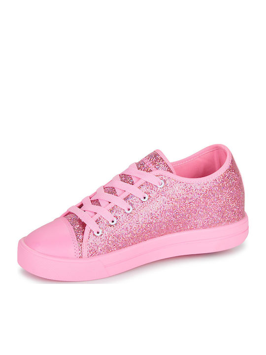 Classic Kinder Sneakers mit Rollen Rosa