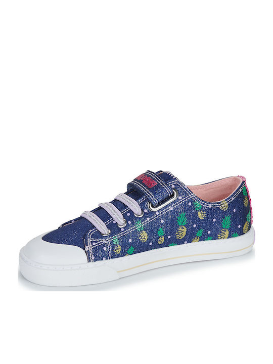 Kinder Sneakers mit Klettverschluss Blau