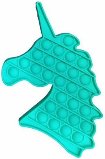 Pop it Fidget Σιλικόνης Τιρκουάζ