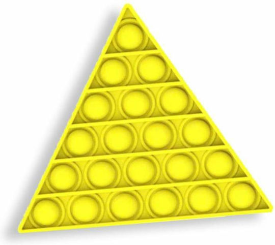 Pop it Fidget Σιλικόνης Κίτρινο