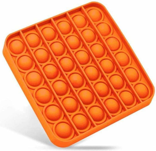 Pop it Fidget Σιλικόνης Πορτοκαλί