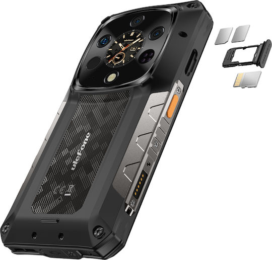 Ulefone Armor 28 Ultra Thermal 5G Dual SIM (16/1TB) Ανθεκτικό Smartphone Μαύρο