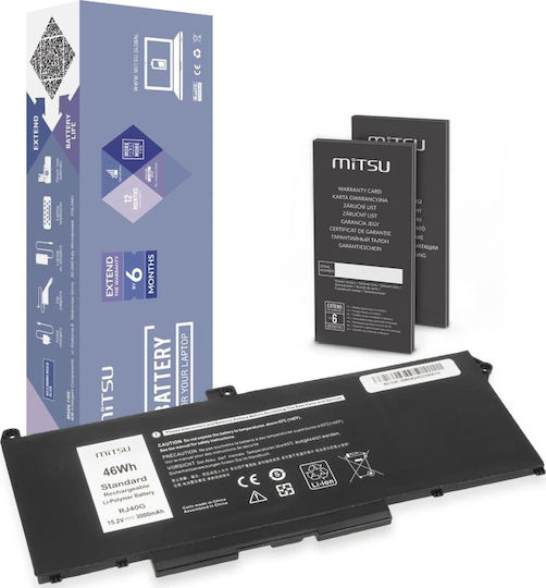 Mitsu Συμβατή Μπαταρία για Dell Latitude / Precision Dell Latitude, Precision με 3000mAh