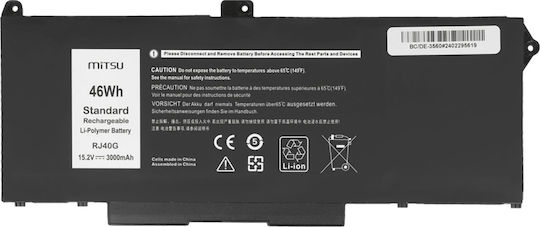 Mitsu Συμβατή Μπαταρία για Dell Latitude / Precision Dell Latitude, Precision με 3000mAh